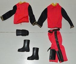 Tenue Outfit vêtement BIG JIM Vintage Moto Sport Adventure 
